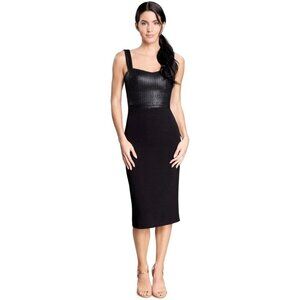 Women’s Dress The Population Black Sequin “Silvia”  Dress | Size L